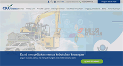 Desktop Screenshot of csulfinance.com
